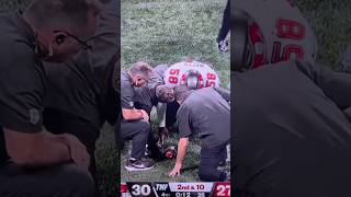 Markees Watts INJURED vs Falcons tampabaybuccaneers buccaneers [upl. by Eikcin]