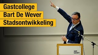 Gastcollege Bart De Wever over stadsontwikkeling HOGENT [upl. by Haimehen]