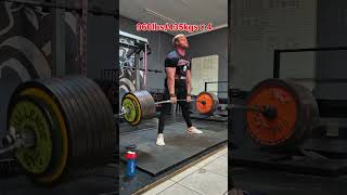 435KG Deadlift For Reps powerlifting powerlifts [upl. by Anifares417]