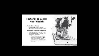 Hoof Health  Webinar [upl. by Harmonia]