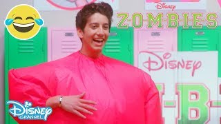 ZOMBIES  Air Suit Dance Off Challenge 💃  Official Disney Channel UK [upl. by Niki]