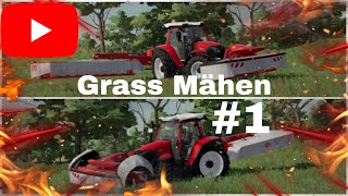 Fs22Ls22 Grass mähen auf der Erlengrat [upl. by Aronos880]