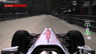 F1 2010 Monaco 2010 lighting [upl. by Odlamur]