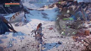 Horizon Zero Dawn The Frozen Wilds  PC  No comments  Exploring the World  10 [upl. by Sirovart]