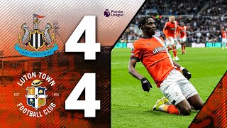 Newcastle 44 Luton  WHAT A GAME 🤯  Premier League Highlights [upl. by Aneetsirhc]