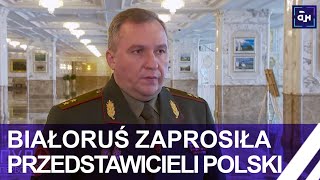 Chrenin Polska nie odpowiedziała jeszcze na zaproszenie na Białoruś na ćwiczenia wojskowe [upl. by Notneuq34]