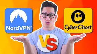 NordVPN vs CyberGhost VPN comparatif  Quel est le meilleur VPN [upl. by Atilehs]