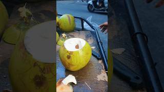 super natural cutting coconuts shorts streetfood viral coconut asmr [upl. by Ecinuahs854]