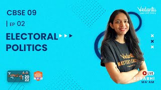 Electoral Politics  2  Umang  CBSE 9  22  Surabhi Maam  Vedantu 9amp10 [upl. by Naitsirk]