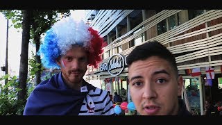 VLOG  FRANCE VS PÉROU  CDM 2018  BLACKBLANCBEUR20 [upl. by Kcirrem999]