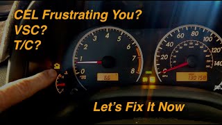 Check Engine Light On VSC TC Why Drivers Need To Have An OBD2 ScannerReader In Their Car [upl. by Montanez]