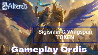 ALTERED TCG  ORDISSIGISMAR amp WINGSPAN Duel Vs Ordis  Mirror [upl. by Ardnalak]