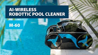 AquaForte M60 AI wireless pool cleaner [upl. by Stella]