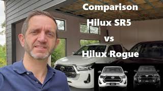 Toyota Hilux Review SR5 vs Rogue [upl. by Hart]