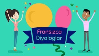 Fransızca Diyaloglar 1  Fransızca Öğreniyorum [upl. by Adnert497]