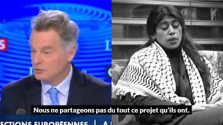 Fabien Roussel catastrophique sur Rima Hassan  Palestine [upl. by Sandy]