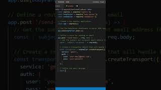 Sending Emails with Nodejs and Nodemailer A StepbyStep Guide [upl. by Aihsei181]