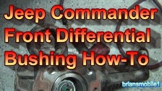 Jeep Commander Front Diff Bushing How To [upl. by Fonda680]