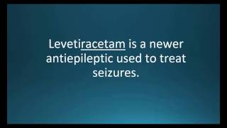 How to pronounce levetiracetam Keppra Memorizing Pharmacology Flashcard [upl. by Aicatsue]