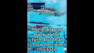 Will Phelps Touch First in the 100 Fly at the London Olympics swimming olympicswimming olympics [upl. by Bolt]