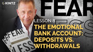 The Emotional Bank Account  Deposits vs Withdrawals  Fearless [upl. by Kolk]