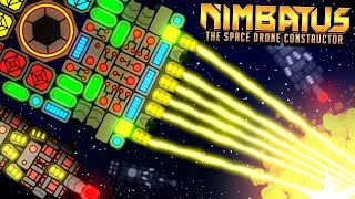 THE INFINITE MOTHERSHIP  Indestructible Regenerating Drone  Nimbatus Early Access Gameplay [upl. by Saval]