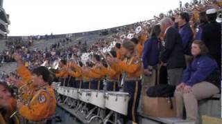 quotLets Play Neck Babyquot for the last time at Tiger Stadium LSU Tiger Band [upl. by Elleinnod]