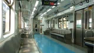 ソウルメトロ4号線4000系車内 上渓～タンゴゲ Seoul Metro Line4 train ride [upl. by Ynahteb]