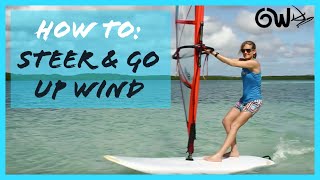 Beginner basics Steering Upwind amp Downwind [upl. by Ahsilek46]