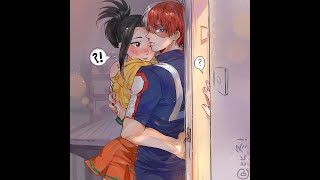 MHA Lyric Prank quotSenoritaquot Momo is in a Mood TodoMomo Some IzuOcha and BakuCamie [upl. by Aieki]