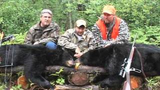 Abitibi Outfitters Black Bear Hunting Ontario Canada [upl. by Tirma]