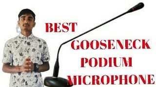 Best Gooseneck podium microphone with price [upl. by Nwahsud256]