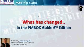 PMBOK Guide 6 Edition Broad Level Changes [upl. by Prissy793]