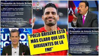 POLLO BRISEÑO fue al grano con propuestas para LIGA MX Debe dirigir FMF Huerta  Futbol Picante [upl. by Georgena870]