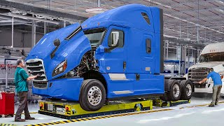 Inside US Factory Producing Massive Freightliner Trucks [upl. by Moody]