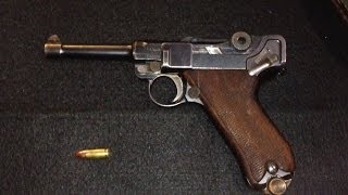 1915 German Luger collectors military variant [upl. by Shirlee]