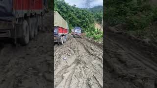 Mizoram to silchar road driver life 😱 follow share [upl. by Lehcir971]