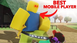 Can YOU beat the best MOBILE PLAYER in Blox Fruit [upl. by Begga246]