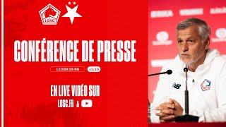 Suivez la conférence de presse avant LOSCSLA 🎙️ [upl. by Emelina]