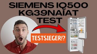 Siemens KG39NAIAT iQ500 Test Erfahrungen Review [upl. by Layman752]