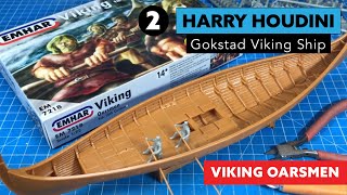 Emhar Viking Ship Part 2 The Oarsmen optional kit review [upl. by Darya434]