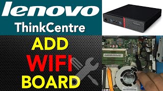 Lenovo ThinkCentre Mini PC ADD Wifi Card GUIDE [upl. by Isleen676]