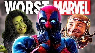 10 WORST Marvel Movies [upl. by Huebner618]