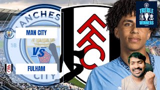 Man City vs Fulham live watch along  05102024 [upl. by Maura]