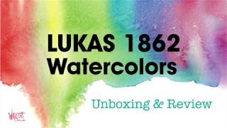 LUKAS 1862 Watercolor Unboxing amp Review [upl. by Lizned]