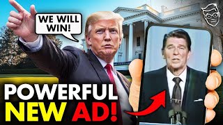 Trump Drops New Electric Uplifting Ad Narrated by RONALD REAGAN  This Will Give You CHILLS ⚡️ [upl. by Anavoj785]