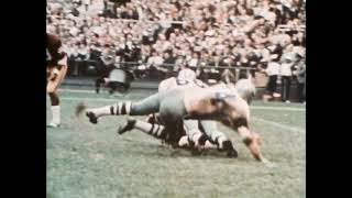 Eye Ball to Eye Ball NFL Films narrated by John Facenda [upl. by Naginnarb903]