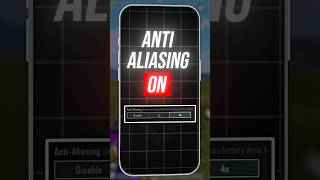 ANTI ALIASING ON VS OFF  BGMI All New Basic amp Advance SETTINGSCONTROLS  BGMI  Pubg Mobile [upl. by Fairfield]