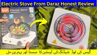 Electric stove from Daraz How to use electric stove Electric Stove Price RAF Electric stove [upl. by Eiffe]