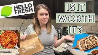 not sponsored Hello Fresh Review  How To Get The Greatest Value [upl. by Ahtilat]